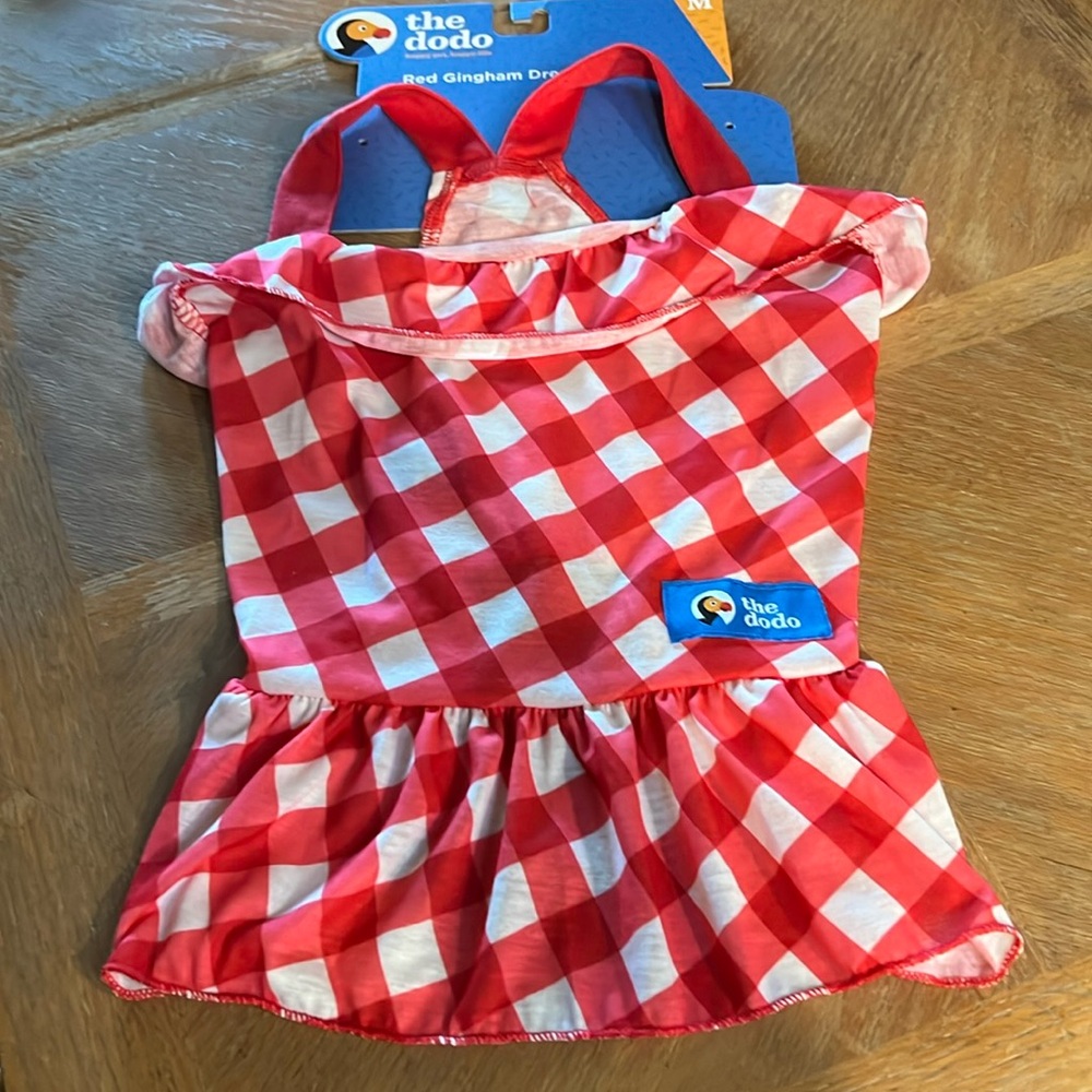 The dodo red gingham dress